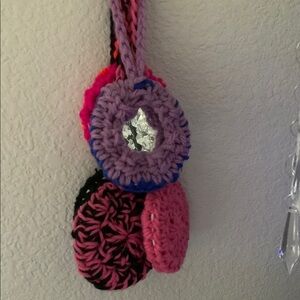 Colorful Crochet Hanging Decor
